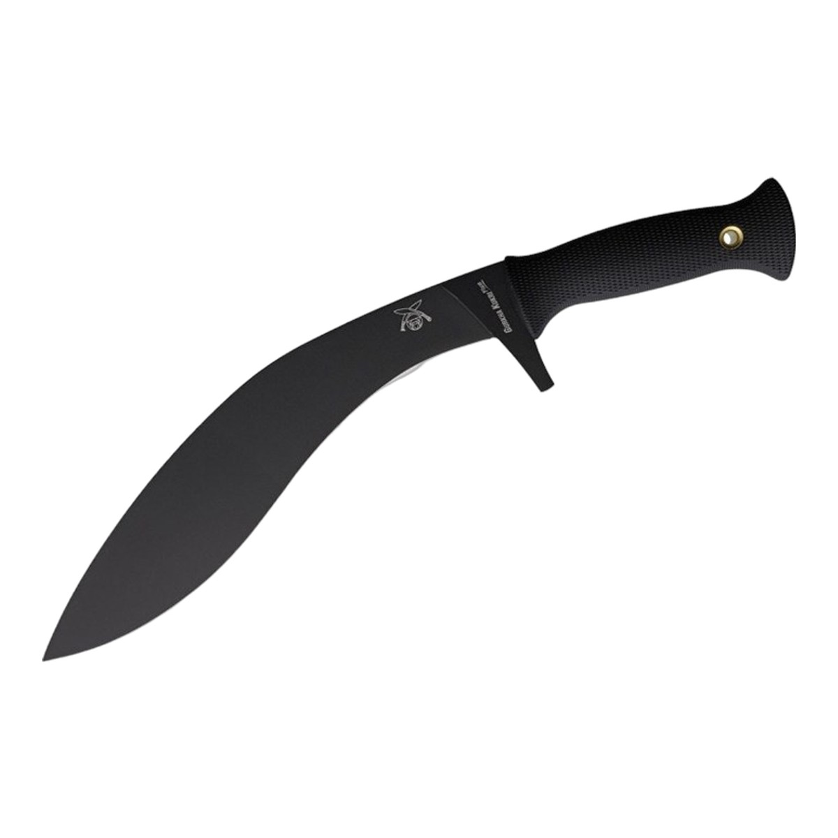 ■COLD STEEL【コールドスチール】■ グルカ ククリ プラス ブラック 【52100ハイカーボン】【Kray-Ex】大型マシェットGurkha Kukri Plus ■新品■ 凄まじい破壊力！ タフな大型ククリ COLDSTEEL「グルカ ククリ プラス」 ●大型ククリブレード 　　52100ハイカーボン鋼ブレード ● Kray-Exハンドル 　　細かいチェッカリングが刻まれしっかりと握ることが出来ます ●ベルトシース付属 　　Secure-Exのベルトシースが付属します コールドスチールのナイフはすばらしい切れ味であり、 アウトドアフィールドでタフに活躍してくれる頼もしいナイフです 藪漕ぎにも最適な大型マチェットナイフ ■商品■新品■ ■ブレード：約30.7cm（約8mm） ■全長：約43.8cm ■ブレードマテリアル：black coated 52100 high carbon steel ■ハンドルマテリアル：Black Kray-Ex ■シースマテリアル：Secure-Ex ■ウエイト：約652g ■COLD STEEL【コールドスチール】■ グルカ ククリ プラス ブラック 【52100ハイカーボン】【Kray-Ex】大型マシェットGurkha Kukri Plus ■新品■ ■COLD STEEL【コールドスチール】■ 実用性、耐久性、強度を重視して製品開発をしているのは社名からもうかがえる。同社の製品はタクテイカルのイメージがあるナイフが多いが、どのナイフもタフで切れ味抜群を信条とし、その実用性の高さからプロハンターやキャンパーに絶大な信頼を得ている。 ■ ご購入前の注意点 ・製造時、輸送に伴う擦り傷、箱の凹み等ある場合がございます事、ご了承下さい。 ・写真、動画はサンプルとなります。 ・モニターの発色により実際と異なる場合があります。 【重要】この商品は当店実店舗でも販売しております。在庫数の更新は随時行っておりますが、お買い上げいただいた商品が、品切れになってしまうこともございます。 その場合、お客様には必ず連絡をさせていただきます。万が一入荷予定がない場合は、キャンセルさせていただく場合もございますことをあらかじめご了承ください。 刃物 渓流 シースナイフ ポケットナイフ フォールディングナイフ 緊急時 コンパクト 軽量 収納 登山 野外活動 フィールド 外あそびコールドスチール社 堅牢で質実剛健 無骨なナイフが多い タフなサバイバル ナイフブランド