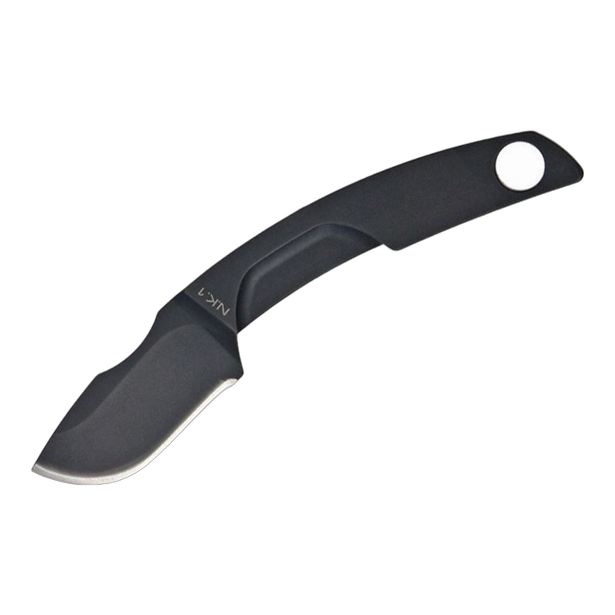 ■EXTREMA RATIO【エストレイマ ラティオ】■ 「N.K.1」ブラック ワンピース ネックナイフ 【N690】NK1 フィックスド ■新品■ EXTREMA RATIO ネックナイフ「NK1」 ●N690ステンレス ブレード ●ワンピース ●カイデックス シース付属 　　ラピッドリリース式カイデックスシース 　　ランヤード付き Made in Italy ハンティングナイフのバックアップをタクティカルにしたモデルです。引き抜き時に不慮の事故を起こさないようデザインされたハンドル。カイデックスシースはナイフをしっかり保持してネックナイフとして使用できます。MOLLEシステムでベストなどにつけることもできます。 安心感のある刃厚のしっかりしたネックナイフ Made in Italy ■商品■NK1■新品■ ■ブレード：約4.7cm（約3mm） ■全長：約12.8cm ■ブレードマテリアル：BoHLER N690 STEEL ■ブレードハードネス：58HRC ■ウエイト：約57g ■Made in Italy ■EXTREMA RATIO【エストレイマ ラティオ】■ 「N.K.1」ブラック ワンピース ネックナイフ 【N690】NK1 フィックスド ■新品■ ■EXTREMA RATIO【エストレイマ ラティオ】■ イタリア、プラートで1997年に創業したタクティカルナイフブランド。高性能タクティカルナイフを得意とし軍用、ローエンフォースメント向けのナイフを多く生産する。厳しいミルスペックをクリアする為に高品質な材料を用い高度な3Dシステムで加工、熟練の職人によりアッセンブリーされている。厳しい検査をクリアしているナイフはNATOで正式に採用された。NATO軍の公式サプライヤーである。 ■ ご購入前の注意点 ・製造時、輸送に伴う擦り傷、箱の凹み等ある場合がございます事、ご了承下さい。 ・写真、動画はサンプルとなります。 ・モニターの発色により実際と異なる場合があります。 【重要】この商品は当店実店舗でも販売しております。在庫数の更新は随時行っておりますが、お買い上げいただいた商品が、品切れになってしまうこともございます。 その場合、お客様には必ず連絡をさせていただきます。万が一入荷予定がない場合は、キャンセルさせていただく場合もございますことをあらかじめご了承ください。 アウトドアナイフ 刃物 渓流 シースナイフ ポケットナイフ フォールディングナイフ コンパクト 軽量 収納 登山 野外活動 アウトドア フィールド 外あそびイタリア、プラートで1997年に創業したタクティカルナイフブランド。高性能タクティカルナイフを得意とし軍用、ローエンフォースメント向けのナイフを多く生産する
