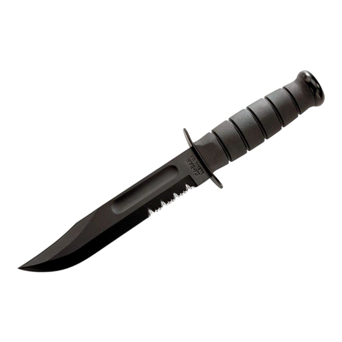 KA-BAR ケー・バー 7インチ サバイバルナイフ 1095カーボン 波刃 クラトン プラスチック シース 1214 フィックスド アメリカ製 アウトドアナイフ 刃物 キャンプ ハンティング ハンター 狩猟 フィッシング シースナイフ ハンティング キャンプナイフ ブッシュクラフト