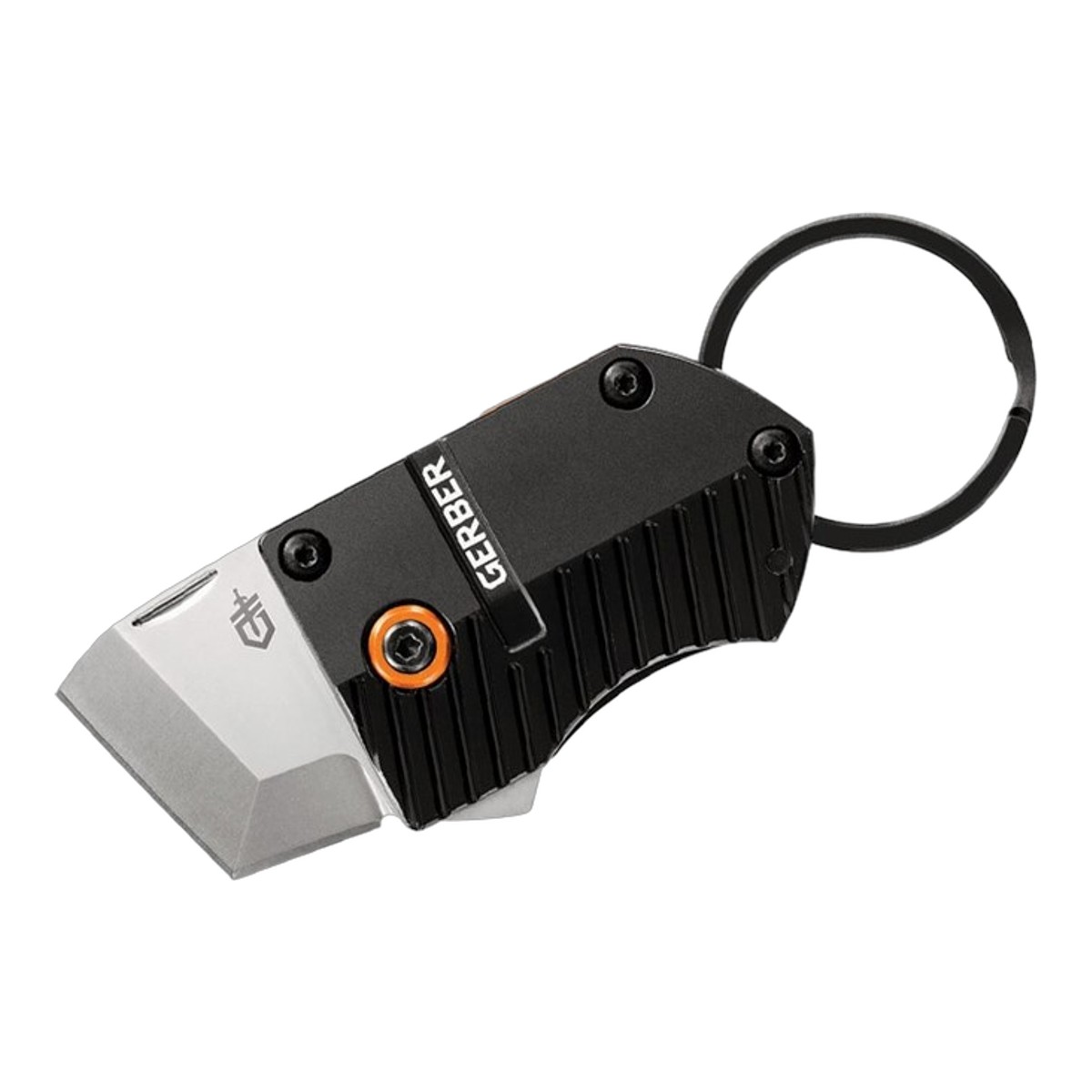 ■GERBER【ガーバー】■ 「キーノート」ブラック 【5Cr13】【アルミニウム】 【キーリング】Key Note 折りたたみ ■新品■ ガーバー社 コンパクトモデル 「キーノート」 ●5Cr13 ステンレス ブレード ●ライナーロック ●アルミニウム ハンドル ●キーリング付き 　　鍵などをつけておけるリング ●ポケットクリップ付き 　　持ち運びに便利なポケットクリップ キーノートは、コンパクトなフレームに驚くほどのユーティリティを詰め込んだ万能ナイフです。ブレードはスターター・タブとネイル・ニックで固定され、スクレイピング・エッジとカッティング・エッジの両方を提供するデュアルユース・ブレード。頑丈なブレードは、ベルト、ポケット、キーホルダーなど様々な方法で持ち運ぶことができる ■商品■新品■ ■ブレード：約2.2cm(約4mm) ■オープン：約7.5cm ■クローズ：約5cm ■ブレードマテリアル：5Cr13 Stainless Steel ■ハンドルマテリアル：Black aluminum ■GERBER【ガーバー】■ 「キーノート」ブラック 【5Cr13】【アルミニウム】 【キーリング】Key Note 折りたたみ ■新品■ ■GERBER【ガーバー】 ■ GERBER【ガーバー】社は1939年にオレゴン州で創業した、世界でもっとも有名なマスプロ・ナイフ・メーカーである。ケルトの有名な伝説に出てくる岩に突き刺さった刃剣がトレードマークだ。切れ味と刃持ちのよさを信条とする同社のポリシーはその優れたナイフだけでなく、 アル・マー や カーショウ といった優れたナイフ関係者も生み出している。 ■ ご購入前の注意点 ・製造時、輸送に伴う擦り傷、箱の凹み等ある場合がございます事、ご了承下さい。 ・写真、動画はサンプルとなります。 ・モニターの発色により実際と異なる場合があります。 【重要】この商品は当店実店舗でも販売しております。在庫数の更新は随時行っておりますが、お買い上げいただいた商品が、品切れになってしまうこともございます。 その場合、お客様には必ず連絡をさせていただきます。万が一入荷予定がない場合は、キャンセルさせていただく場合もございますことをあらかじめご了承ください。 ブッシュクラフト キャンプナイフ 刃物 固定刃 シースナイフ サバイバル ハンティング ハンター 薪割り フェザー フォールディングナイフ フィールド 外あそびアメリカ伝統ブランド ガーバー社 昨今はアメリカ製に回帰。コンバットモデルからキャンプなどにも最適なアウトドア ナイフ モデル多数