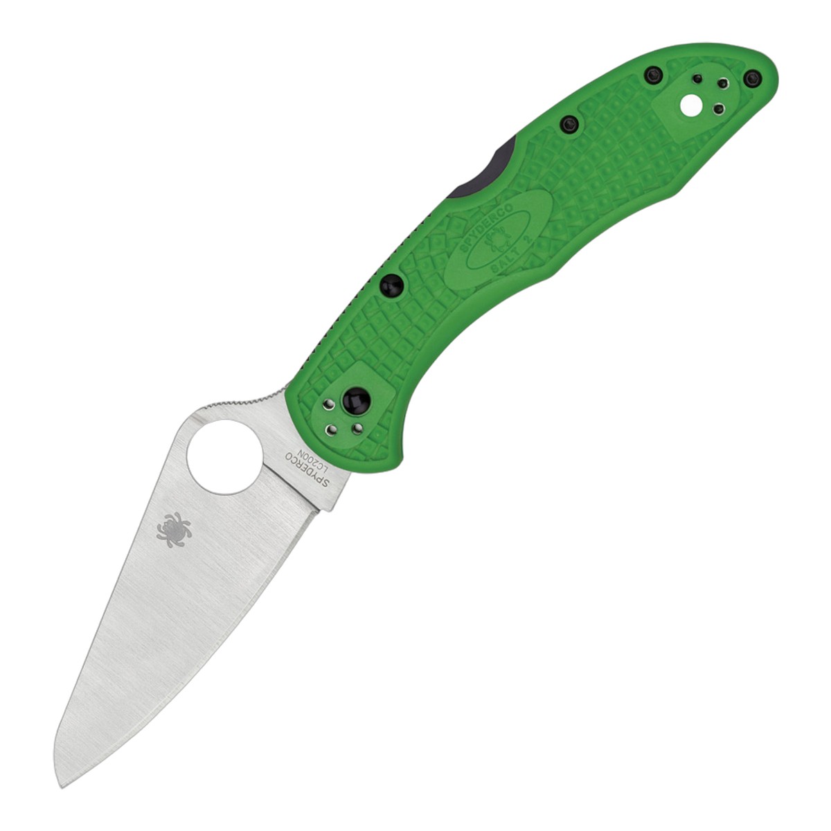 Spyderco スパイダルコ ソルト2 グリーン LC200N FRN C88FPGR2 折りたたみ アウトドアナイフ 刃物 キャンプ ハンティング ハンター 狩猟 フィッシング キャンプナイフ ポケット フォルダー フォールディングナイフ 収納