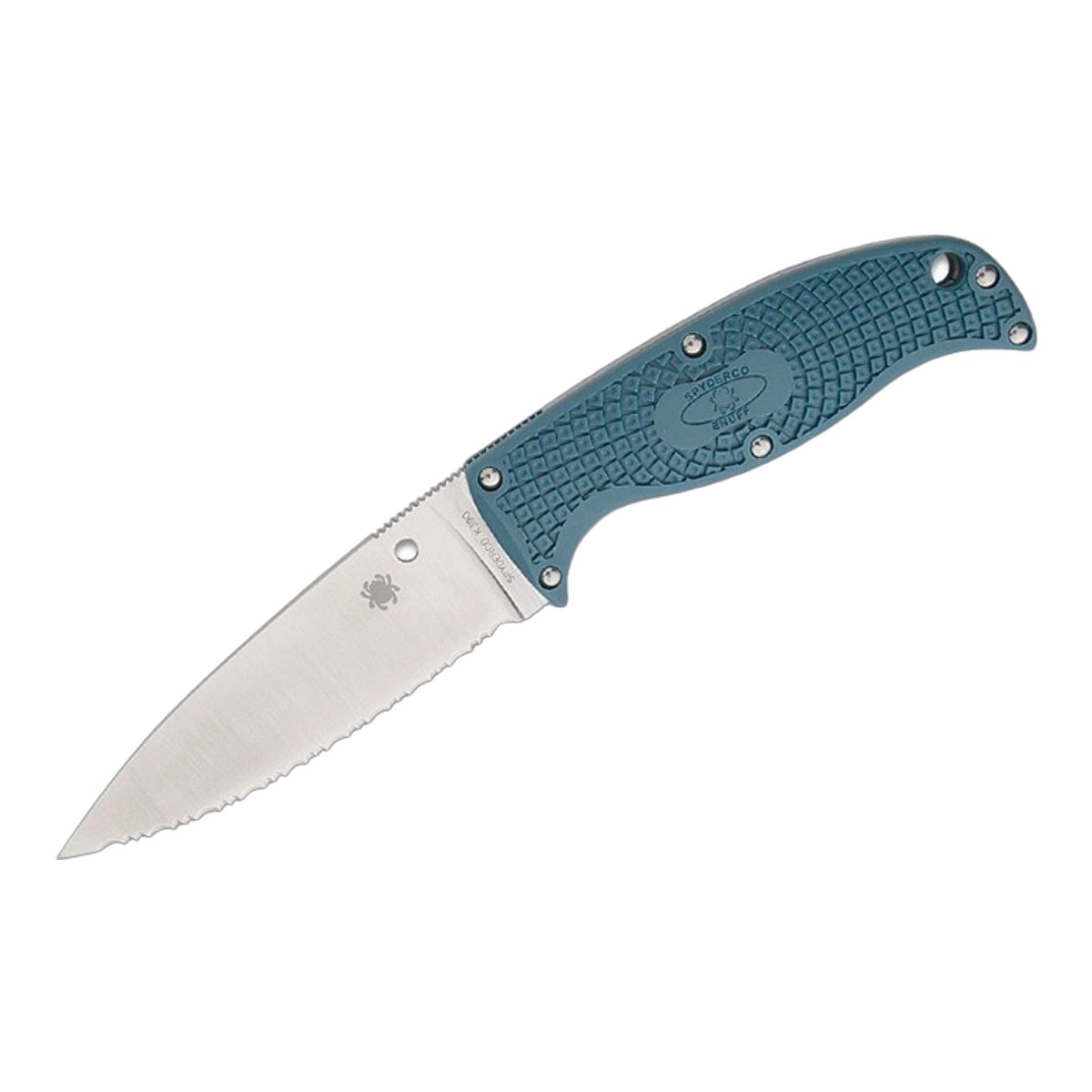 Spyderco スパイダルコ イナフ2 K390 波刃 FRN ENUFF2 FB31SBL2K390 フィックスド ナイフ