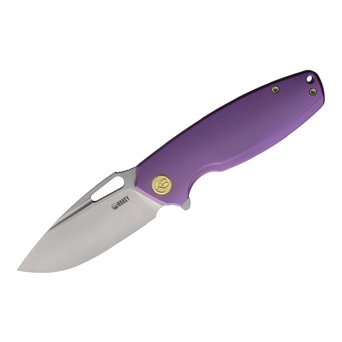 ■KUBEY【クビー】■ ティテュオス 【14C28N】【フリッパー】【チタニウム】Tityus KB360C 折りたたみ ■新品■ アウトドアシーンで活躍する軽快なフリッパーフォルダー「ティテュオス」 ●14C28N鋼ブレード ●フリッパー搭載 　　フリッパー（ブレードバックのノッチ）を押すとブレードがすばやく開きます ●ボールベアリング 　　Caged Ceramic Ball Bearing搭載 ●パープル チタニウム ハンドル 　　ランヤードホール付き ●ポケットクリップ付属 　　 6AL4V Titanium ●ふき取りクロス付き アウトドアシーンで活躍する軽快なフリッパーフォルダー「ティテュオス」 ■商品■新品■ ■ブレード：約8.7cm（約3.1mm） ■オープン：約20.6cm ■クローズ：約11.8cm ■ブレードマテリアル：14C28N stainless ■ブレードはーそねす：HRC60-62 (Cryogenic Treatment) ■ハンドルマテリアル：Contoured 6AL4V Titanium ■ウエイト：約144g ■KUBEY【クビー】■ ティテュオス 【14C28N】【フリッパー】【チタニウム】Tityus KB360C 折りたたみ ■新品■ ■KUBEY【クビー】■ 2014年に中国広東省陽江市に誕生。スローガンは「An Edge Above The Rest」。アメリカ、ヨーロッパ、日本から高品質の鋼と材料を用い高精度モデルを製造する ■ ご購入前の注意点 ・製造時、輸送に伴う擦り傷、箱の凹み等ある場合がございます事、ご了承下さい。 ・写真、動画はサンプルとなります。 ・モニターの発色により実際と異なる場合があります。 【重要】この商品は当店実店舗でも販売しております。在庫数の更新は随時行っておりますが、お買い上げいただいた商品が、品切れになってしまうこともございます。 その場合、お客様には必ず連絡をさせていただきます。万が一入荷予定がない場合は、キャンセルさせていただく場合もございますことをあらかじめご了承ください。 ブッシュクラフト キャンプナイフ 刃物 固定刃 シースナイフ サバイバル ハンティング ハンター 薪割り フェザー フォールディングナイフ フィールド 外あそび2014年に中国の刃物の街 広東省陽江市で設立された新鋭のグローバルナイフブランド。上位ブランドに匹敵するビルドクオリティでおすすめ