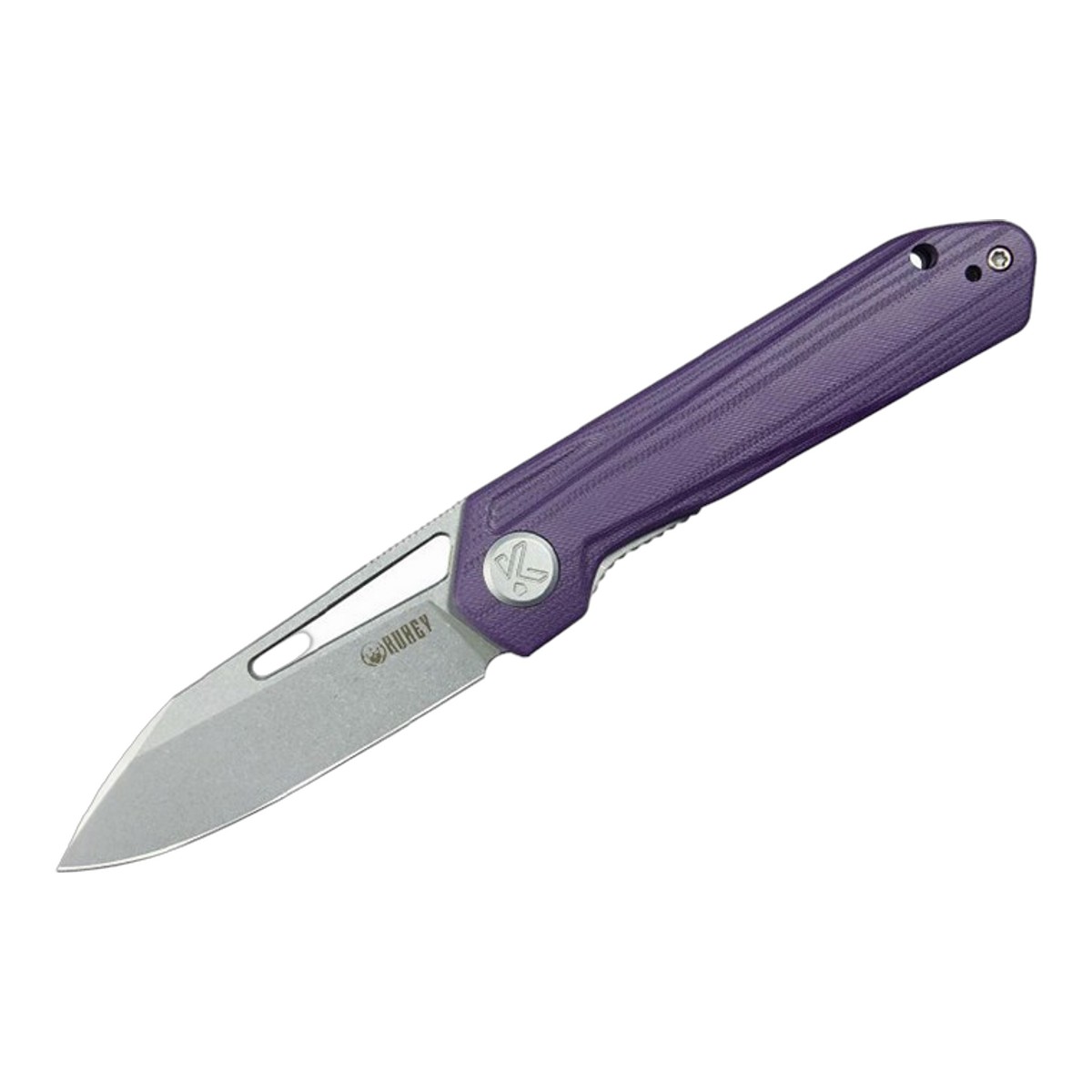 ■KUBEY【クビー】■ 「ロイヤル」 【14C28N】【パープルG-10】Royal KU321U 折りたたみ ■新品■ KUBEY フォルダー 「ロイヤル」 ●14C28N鋼ブレード 　　フラットグラインド ●チキリ スタイル 　　チキリのような出っ張りをつかってブレード簡単オープニング ●ボールベアリング 　　Caged Ceramic Ball Bearing搭載で軽快なアクション ●パープルG-10ハンドル 　　ランヤードホール付き ●ポケットクリップ付属 ストレスのない軽快なアクションで気持ちよく使えるEDCモデルです Designer: Colin Maisonpierre ■商品■新品■ ■ブレード：約7.8cm（約3.1mm） ■オープン：約18.4cm ■クローズ：約10.7cm ■ブレードマテリアル：14C28N stainless ■ブレードハードネス：HRC60-62 (Stonewash) ■ハンドルマテリアル：G-10 ■ウエイト：約89g ■KUBEY【クビー】■ 「ロイヤル」 【14C28N】【パープルG-10】Royal KU321U 折りたたみ ■新品■ ■KUBEY【クビー】■ 2014年に中国広東省陽江市に誕生。スローガンは「An Edge Above The Rest」。アメリカ、ヨーロッパ、日本から高品質の鋼と材料を用い高精度モデルを製造する ■ ご購入前の注意点 ・製造時、輸送に伴う擦り傷、箱の凹み等ある場合がございます事、ご了承下さい。 ・写真、動画はサンプルとなります。 ・モニターの発色により実際と異なる場合があります。 【重要】この商品は当店実店舗でも販売しております。在庫数の更新は随時行っておりますが、お買い上げいただいた商品が、品切れになってしまうこともございます。 その場合、お客様には必ず連絡をさせていただきます。万が一入荷予定がない場合は、キャンセルさせていただく場合もございますことをあらかじめご了承ください。 ブッシュクラフト キャンプナイフ 刃物 固定刃 シースナイフ サバイバル ハンティング ハンター 薪割り フェザー フォールディングナイフ フィールド 外あそび2014年に中国の刃物の街 広東省陽江市で設立された新鋭のグローバルナイフブランド。上位ブランドに匹敵するビルドクオリティでおすすめ