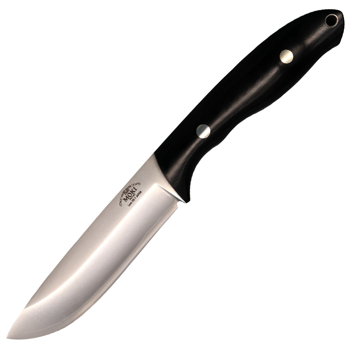 MOKI KNIFE モキ ナイフ バーグ プロ トレイル ラミネートVG7 コンベックス ブラック マイカルタ MK-2022BM-CO ブッシュクラフト BERG 日本製 固定刃 キャンプナイフ サバイバル ハンティング ハンター 薪割り フェザー フィッシング 防災 緊急時 正規品 本物保証