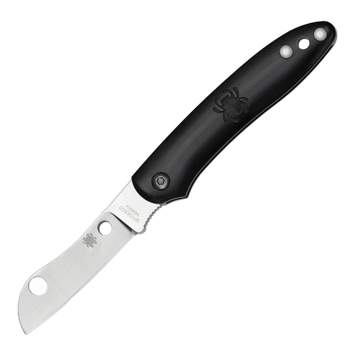 Spyderco スパイダルコ ロディ ブラック N690Co スリップジョイント ROADIE ナイフ アウトドアナイフ 刃物 キャンプ ハンティング ハンター 狩猟 フィッシング