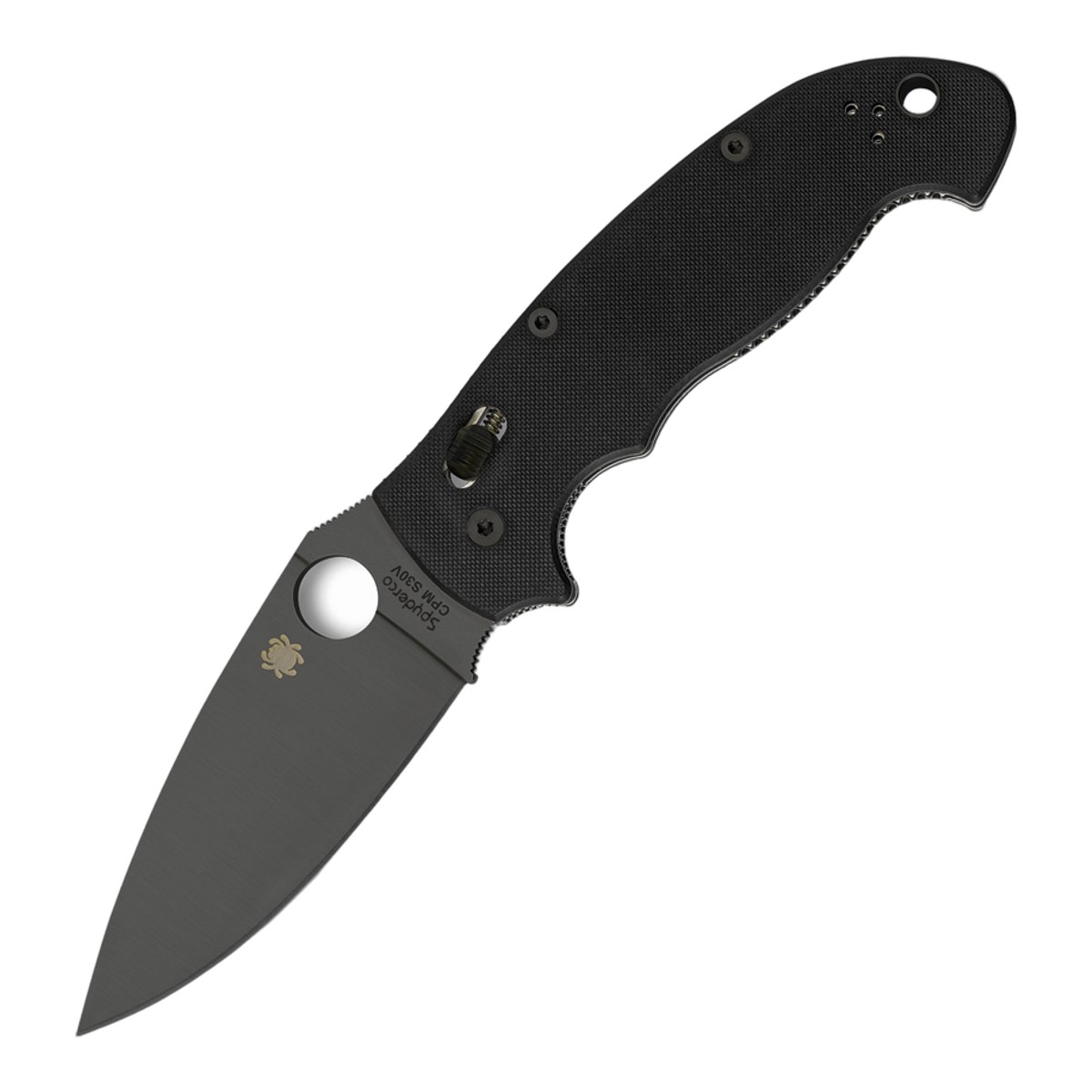 ■Spyderco【スパイダルコ】■ マニックス2 XL 大型 【ブラック】【S30V】【G-10】Manix2 C95GBBK2 折りたたみナイフ ■新品■ スパイダルコ　大型ドロップポイント フォルダー「マニックス」シリーズ ●スパイダルコ サムホールでワンハンドでスムーズオープン 　　大型のドロップポイントブレード ●高級鋼材CPM S30Vを使用したブラックブレード ●ブラックG-10のチェッカリングハンドル ●ボールベアリングロック　ロック機構 ●2箇所移動可能のポケットクリップ Made in the USA 大型のブレードながら使い勝手の良いナイフに仕上がっております おすすめフォルダー！ ■商品■新品■ ■ブレード：約9.9cm（約3.2mm） ■オープン：約22.9cm ■クローズ：約13cm ■ブレードマテリアル：CPM S30V ■ハンドルマテリアル：black G-10 Made in Golden, Colorado U.S.A. Earth ■Spyderco【スパイダルコ】■ マニックス2 XL 大型 【ブラック】【S30V】【G-10】Manix2 C95GBBK2 折りたたみナイフ ■新品■ ■Spyderco【スパイダルコ】■ スパイダルコ社は、約20年前にコロラド州デンバーに設立。スパイダルコ社を一躍有名にしたクリピット・ナイフは、社長サール・グレツサーの画期的なアイデアによって誕生しました。アイデアマンの彼は数々のアイデアを製品に反映させています。サムホールと呼ばれるブレードに穴を開けた新円のデザインは、同社がパテントを取得しており、ワンハンドでのブレードのオープンクローズもスタッドを取り付けたタイプと違ってかさばらなくスマートに行えます。同社は波刃の製造技術が大変優れていることでも知られています。比較的新しいメーカーですがデザイン、品質ともに高く、精力的にラインナップを増やして続けています。 1991年、スウェーデンのエベレスト登頂隊とアメリカのエベレスト登頂隊が, ともにスパイダルコナイフを採用した話は有名。余談ですが波刃でもきれいにリンゴが剥けます！ 現在ヤフーオークション等でスパイダルコブランドコピー商品が数多く出回っております 当店では正規品保障 ■ ご購入前の注意点 ・製造時、輸送に伴う擦り傷、箱の凹み等ある場合がございます事、ご了承下さい。 ・写真、動画はサンプルとなります。 ・モニターの発色により実際と異なる場合があります。 【重要】この商品は当店実店舗でも販売しております。在庫数の更新は随時行っておりますが、お買い上げいただいた商品が、品切れになってしまうこともございます。 その場合、お客様には必ず連絡をさせていただきます。万が一入荷予定がない場合は、キャンセルさせていただく場合もございますことをあらかじめご了承ください。