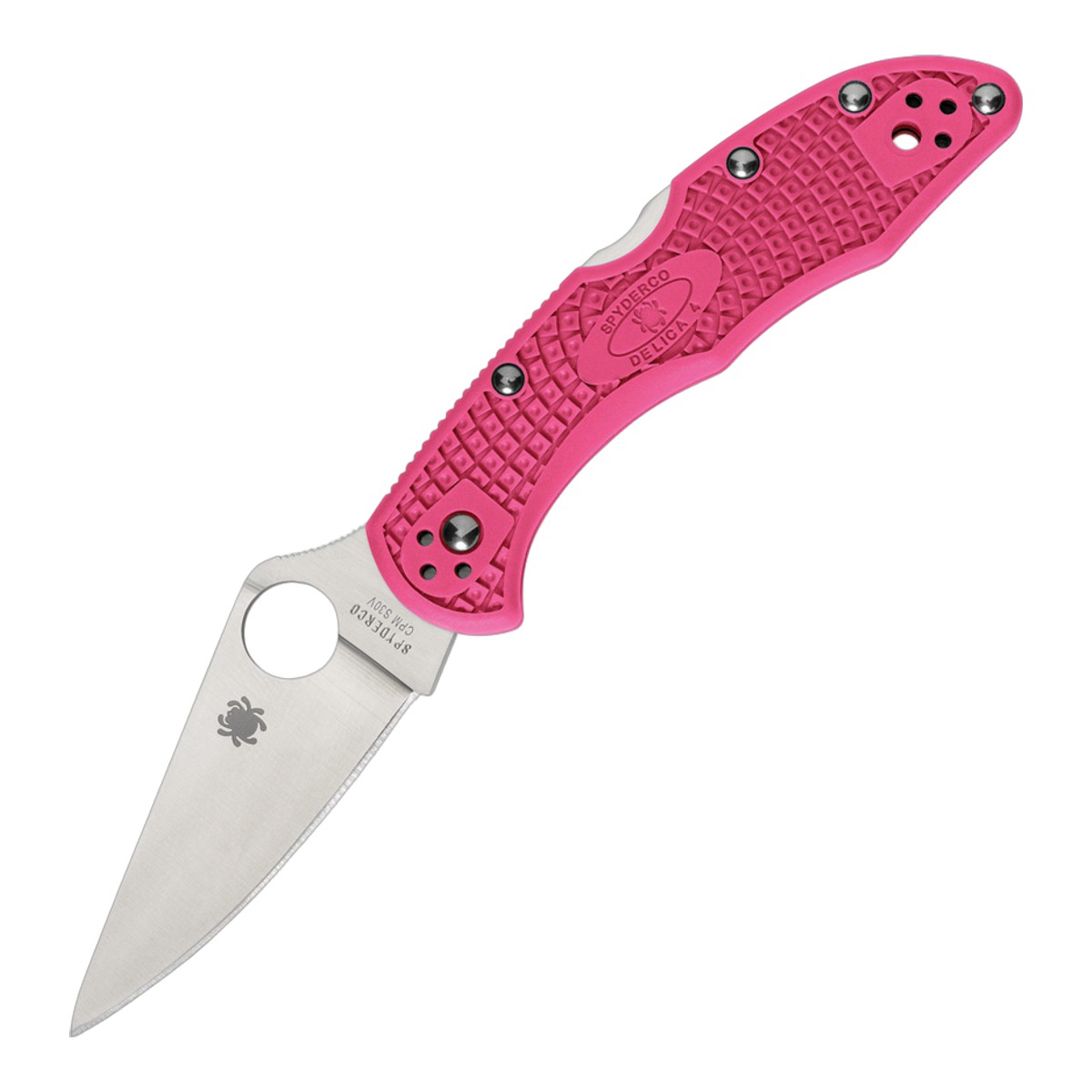 Spyderco スパイダルコ デリカ4 CPM-S30V FRN DELICA4 C11FPNS30V 折りたたみ アウトドアナイフ 刃物 キャンプ ハンティング ハンター 狩猟 フィッシング キャンプナイフ ポケット フォルダー フォールディングナイフ 収納