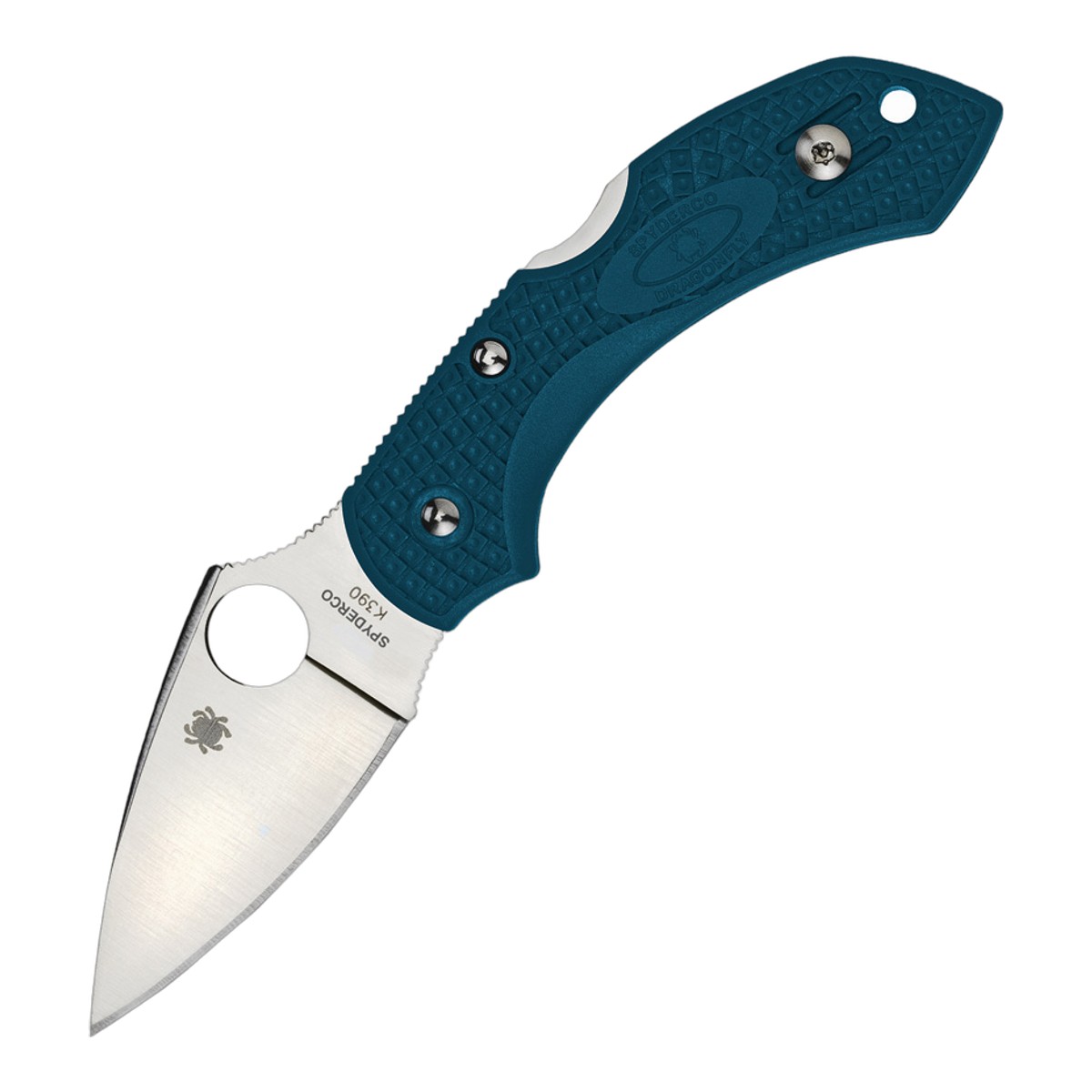 ■Spyderco【スパイダルコ】■ ドラゴンフライ2 【K390】【FRN】Dragonfly2 C28FP2K390 ■新品■ 軽量で人間工学に基づいた設計にて、日常の作業に最適 「ドラゴンフライ」 ●ドロップポイント・ブレード 　　スパイダルコ　ラウンドホール付き ●バックロック ●FRNハンドル ●ポケットクリップ付き Made in JAPAN 1994年に市場導入以来、日常作業用ナイフとして瞬く間に人気の出たナイフ M390：高い耐摩耗性、靭性を持つ粉末冶金 Carbon (C)2.47 Chromium (Cr)4.20 Cobalt (Co)2.00 Manganese (Mn)0.40 Molybdenum (Mo)3.80 Silicon (Si)0.55 Tungsten (W)1.00 Vanadium (V)9.00 Made in JAPAN ■商品■C28FP2K390■新品■ ■ブレード：約5.8cm（約2.4mm） ■オープン：約14.2cm ■クローズ：約8.5cm ■ブレードマテリアル：K390 ■ハンドルマテリアル：FRN (fiberglass reinforced nylon) handle ■ウエイト：約34g ■Made in JAPAN ■Spyderco【スパイダルコ】■ ドラゴンフライ2 【K390】【FRN】Dragonfly2 C28FP2K390 ■新品■ ■Spyderco【スパイダルコ】■ スパイダルコ社は、約20年前にコロラド州デンバーに設立。スパイダルコ社を一躍有名にしたクリピット・ナイフは、社長サール・グレツサーの画期的なアイデアによって誕生しました。アイデアマンの彼は数々のアイデアを製品に反映させています。サムホールと呼ばれるブレードに穴を開けた新円のデザインは、同社がパテントを取得しており、ワンハンドでのブレードのオープンクローズもスタッドを取り付けたタイプと違ってかさばらなくスマートに行えます。同社は波刃の製造技術が大変優れていることでも知られています。比較的新しいメーカーですがデザイン、品質ともに高く、精力的にラインナップを増やして続けています。 1991年、スウェーデンのエベレスト登頂隊とアメリカのエベレスト登頂隊が, ともにスパイダルコナイフを採用した話は有名。余談ですが波刃でもきれいにリンゴが剥けます！ 現在ヤフーオークション等でスパイダルコブランドコピー商品が数多く出回っております 当店では正規品保障 ■ ご購入前の注意点 ・製造時、輸送に伴う擦り傷、箱の凹み等ある場合がございます事、ご了承下さい。 ・写真、動画はサンプルとなります。 ・モニターの発色により実際と異なる場合があります。 【重要】この商品は当店実店舗でも販売しております。在庫数の更新は随時行っておりますが、お買い上げいただいた商品が、品切れになってしまうこともございます。 その場合、お客様には必ず連絡をさせていただきます。万が一入荷予定がない場合は、キャンセルさせていただく場合もございますことをあらかじめご了承ください。