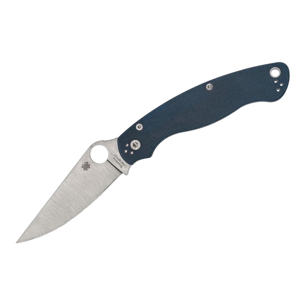 Spyderco スパイダルコ ミリタリー2 CPM-SPY27 コンプレッション コバルトブルーG-10 MILITARY 2 C36GPCBL2 折りたたみ アメリカ製 アウトドアナイフ 刃物 キャンプ ハンティング ハンター 狩猟 フィッシング キャンプナイフ ポケット フォルダー フォールディングナイフ
