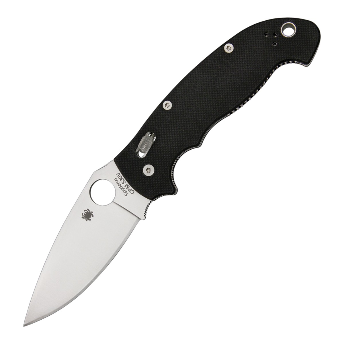 ■Spyderco【スパイダルコ】■ マニックス2 XL 大型 【CPM-S30V】【G-10】Manix2 C95GP2 折りたたみ ■新品■ スパイダルコ　大型ドロップポイント フォルダー「マニックス」シリーズ ●スパイダルコ サムホールでワンハンドでスムーズオープン 　　大型のドロップポイントブレード 　　CPM S30Vを使用したブレード ●ボールベアリングロック 　　スパイダルコ特許取得のロック機構 　　Ball Bearing Lock ●ブラックG-10ハンドル ●ポケットクリップ付き 　　2箇所移動可能のポケットクリップ Made in the USA 大型のブレードながら使い勝手の良いナイフに仕上がっております おすすめフォルダー！ Made in the USA ■商品■新品■ ■ブレード：約9.9cm（約3.2mm） ■オープン：約22.9cm ■クローズ：約13cm ■ブレードマテリアル：CPM S30V ■ハンドルマテリアル：black G-10 ■ウエイト：約143g ■Made in Golden, Colorado U.S.A. Earth ■Spyderco【スパイダルコ】■ マニックス2 XL 大型 【CPM-S30V】【G-10】Manix2 C95GP2 折りたたみ ■新品■ ■Spyderco【スパイダルコ】■ スパイダルコ社は、約20年前にコロラド州デンバーに設立。スパイダルコ社を一躍有名にしたクリピット・ナイフは、社長サール・グレツサーの画期的なアイデアによって誕生しました。アイデアマンの彼は数々のアイデアを製品に反映させています。サムホールと呼ばれるブレードに穴を開けた新円のデザインは、同社がパテントを取得しており、ワンハンドでのブレードのオープンクローズもスタッドを取り付けたタイプと違ってかさばらなくスマートに行えます。同社は波刃の製造技術が大変優れていることでも知られています。比較的新しいメーカーですがデザイン、品質ともに高く、精力的にラインナップを増やして続けています。 1991年、スウェーデンのエベレスト登頂隊とアメリカのエベレスト登頂隊が, ともにスパイダルコナイフを採用した話は有名。余談ですが波刃でもきれいにリンゴが剥けます！ 現在ヤフーオークション等でスパイダルコブランドコピー商品が数多く出回っております 当店では正規品保障 ■ ご購入前の注意点 ・製造時、輸送に伴う擦り傷、箱の凹み等ある場合がございます事、ご了承下さい。 ・写真、動画はサンプルとなります。 ・モニターの発色により実際と異なる場合があります。 【重要】この商品は当店実店舗でも販売しております。在庫数の更新は随時行っておりますが、お買い上げいただいた商品が、品切れになってしまうこともございます。 その場合、お客様には必ず連絡をさせていただきます。万が一入荷予定がない場合は、キャンセルさせていただく場合もございますことをあらかじめご了承ください。