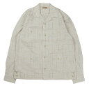 TROPHY CLOTHING [-Habana Shirt- Ivory size.14,15,16,17]