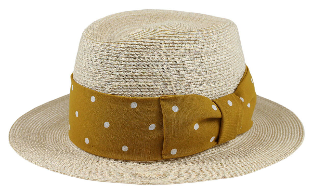 GANGSTERVILLE [-THE MIXTURE 7.19 - HAT- NATURAL×MUSTARD size.M,L]
