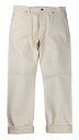 OLD CROW -RODDER - PANTS- IVORY RIGID size.S,M,L,XL