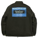 TROPHY CLOTHING [-INDIGO DAY SPRING WARM UP JACKET- Olive size.36,38,40,42]