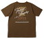 TROPHY CLOTHING [-Tourist Trophy OD Pocket Tee- Mocha size.36,38,40,42]