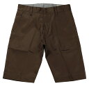 TROPHY CLOTHING [-40 Civilian Shorts- Brown w.30,32,34,36]