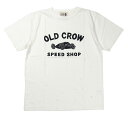 OLD CROW -BELLY TANK - S/S T-SHIRTS- WHITE size.S,M,L,XL