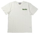 WEIRDO [-WEIRDO DAILY - S/S V-NECK T-SHIRTS- WHITE~GREEN size.S,M,L,XL]