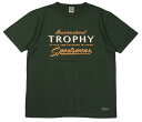 TROPHY CLOTHING [-SPORTSWEAR LOGO OD TEE- Olive size.36,38,40,42]