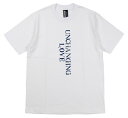 UNCHANGING LOVE [-SS UNCHANGING LOVE TEE SHIRT- BLUE~WHITE BODY size.S,M,L,XL]