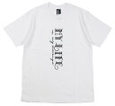 UNCHANGING LOVE [-SS MY LIFE TEE SHIRT- BLACK~WHITE BODY size.S,M,L,XL]