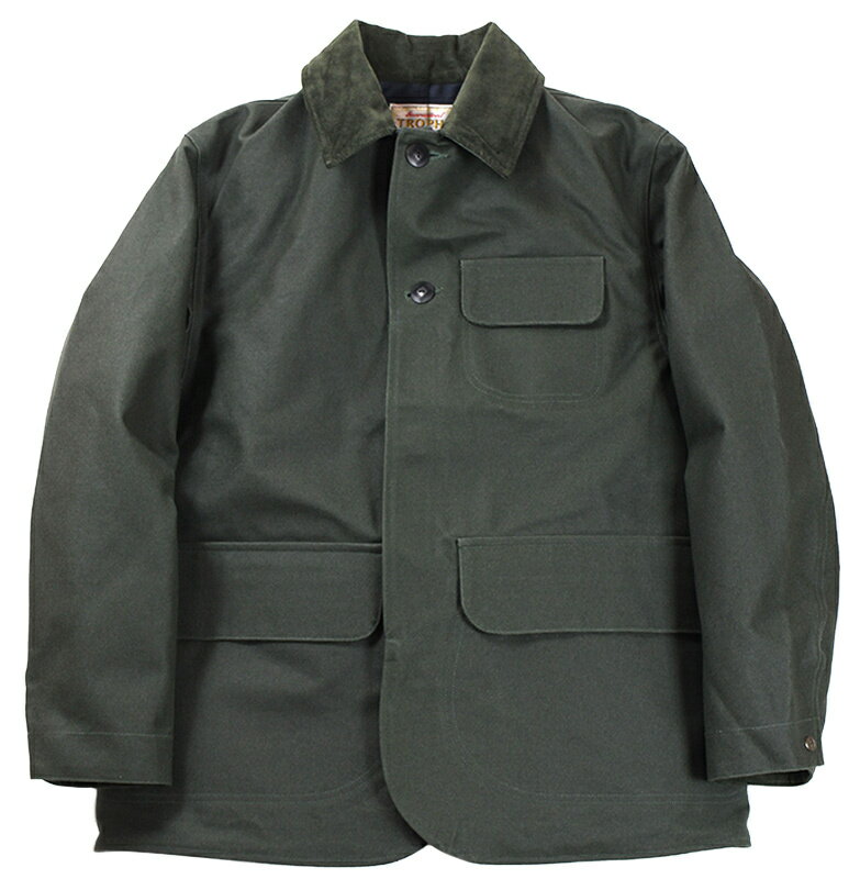 TROPHY CLOTHING [-Oiled Duck Hunting JKT- Olive size.36,38,40,42]