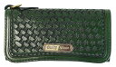 GUILTY FLAME [-GF-LW8 BASKET LONG WALLET (PLATE TYPE)- GREEN]