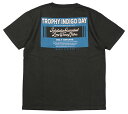 TROPHY CLOTHING [-INDIGO DAY OD S/S POCKET TEE- Gun Black size.36,38,40,42]