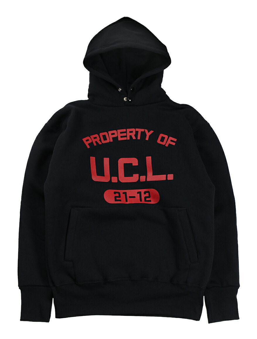 キャンバー トレーナー メンズ UNCHANGING LOVE [-CAMBER × UCL W FACE HOODIE- BLK size.S,M,L]