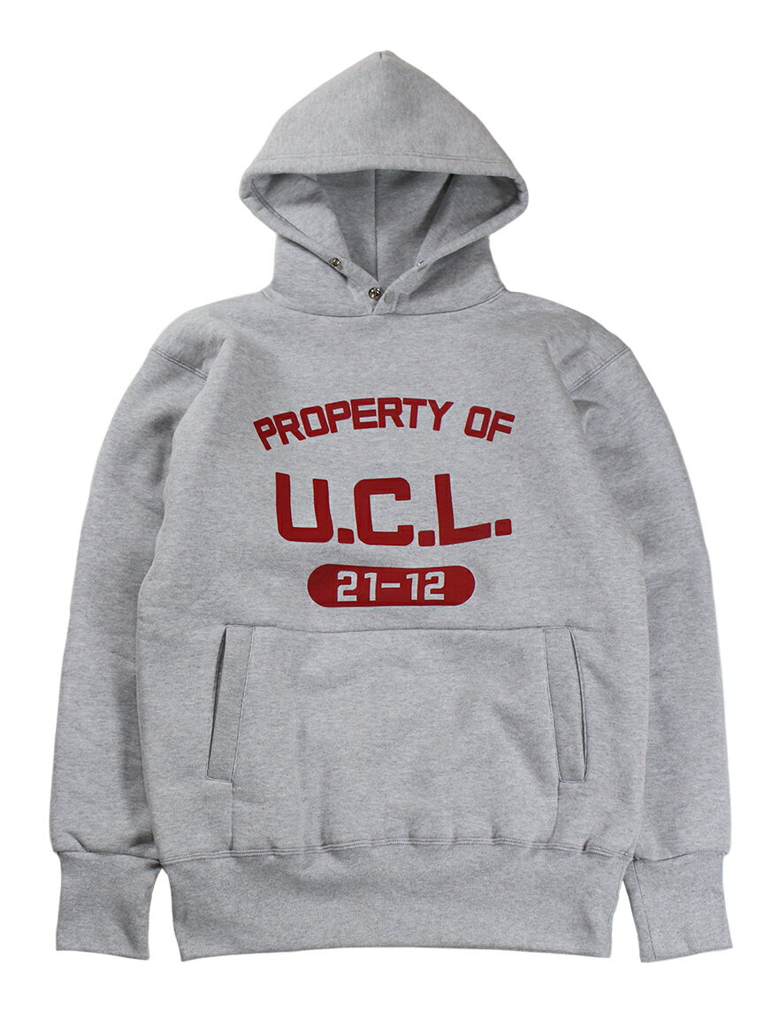 キャンバー トレーナー メンズ UNCHANGING LOVE [-CAMBER × UCL W FACE HOODIE- GRY size.S,M,L]