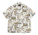 Kona Bay Hawaii [-Land of Aloha- Cream x Gold size.S,M,L,XL]