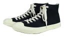 TROPHY CLOTHING [-MIL TRAINERS HI-TOP- Black~Cream us.8,9,10,11]