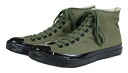 TROPHY CLOTHING [-MIL TRAINERS HI-TOP- Olive~Black us.8,9,10,11]