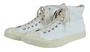 TROPHY CLOTHING [-MIL TRAINERS HI-TOP- White~Cream us.8,9,10,11]