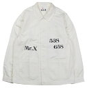 MISTER X [-FUCK THE PB ENGINEER JACKET- WHITE size.M,L,XL,XXL]