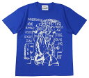 MISTER X [-MRX F.T.PB TEE SHIRT SS- ROYAL size.M,L,XL,XXL]