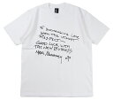 UNCHANGING LOVE [-BEST MESSAGE TEE SHIRT SS- WHT/BLK size.S,M,L,XL]