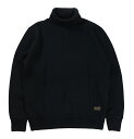 TROPHY CLOTHING [-Naval High Neck L/S Tee- Black size.36,38,40,42,44,46]