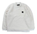 TROPHY CLOTHING - MONOCHROME Level 3 Thermolite Sweatshirt- White size.36,38,40,42