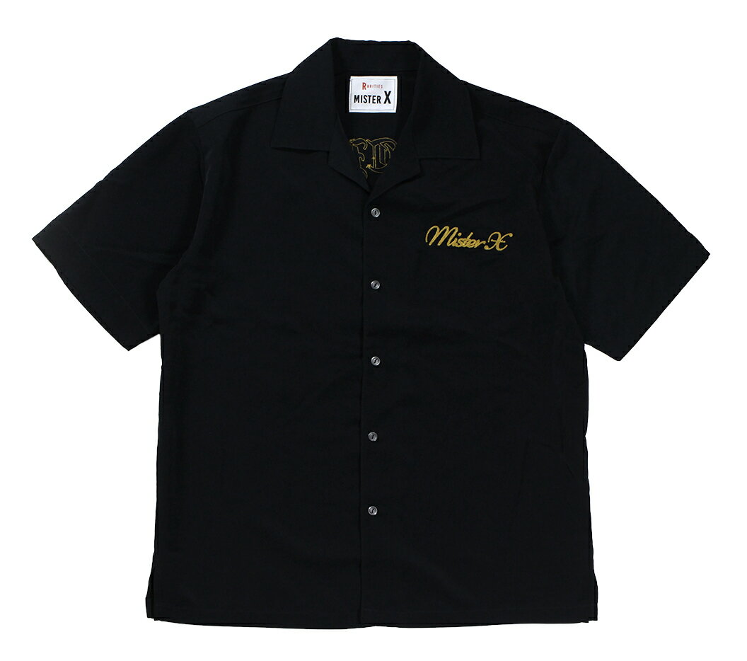 MISTER X [-MRX PLAYBOYS CLUB SHIRT- BLK size.M,L,XL]