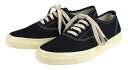 TROPHY CLOTHING [-MIL BOAT SHOES- Black~Cream us.8,9,10,11]