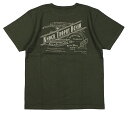 TROPHY CLOTHING [-KNOCK ʒOD Pocket Crew Tee- Green]