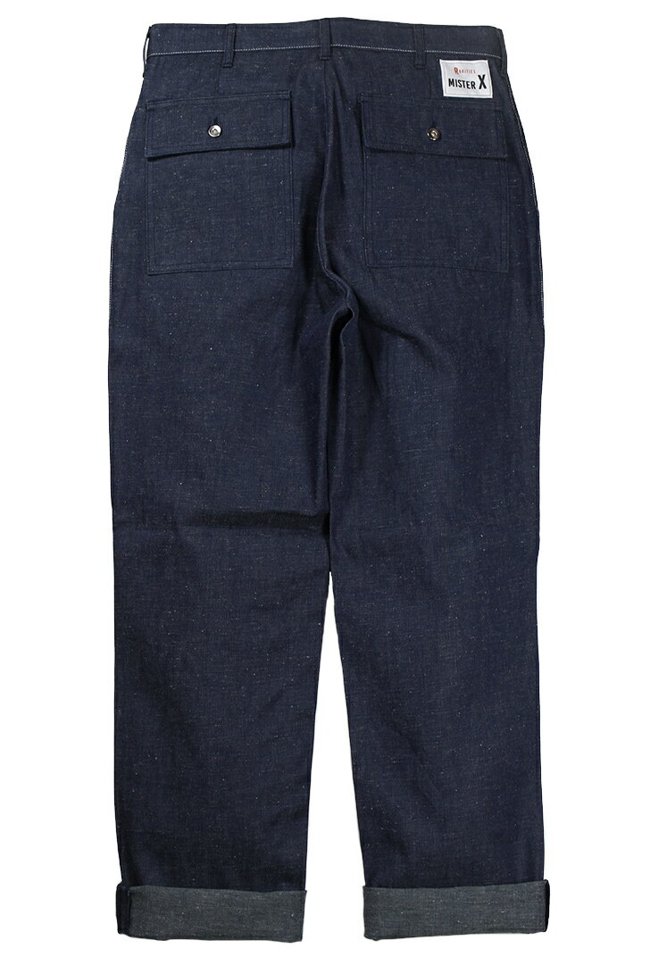 MISTER X [-MISTER X �� LIFT UP - CLASSIC BAKER PANTS- INDIGO size.30,32,34,36]