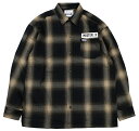 MISTER X [-CARIFORNIA CHECK SHIRT LS- BRN/KK size.M,L,XL,XXL]