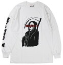 MISTER X [-GRIM REAPER TEE SHIRT LS- WHT size.M,L,XL,XXL]