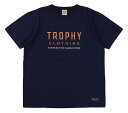 TROPHY CLOTHING [-HARVEST WORK OD TEE- Navy size.36,38,40,42]