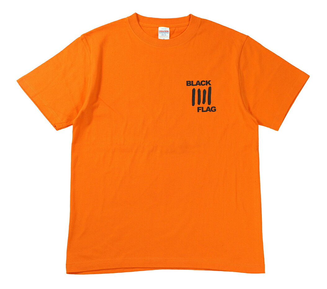 Dog Town ["S/S TEE (BLACK FLAG)" Orange size.S,M,L,XL]