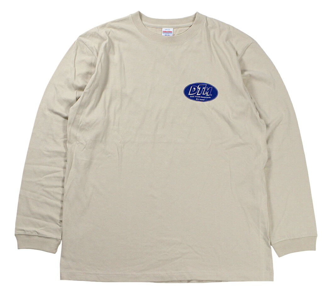 Dog Town ["DTM L/S TEE" Beige size.S,M,L,XL]