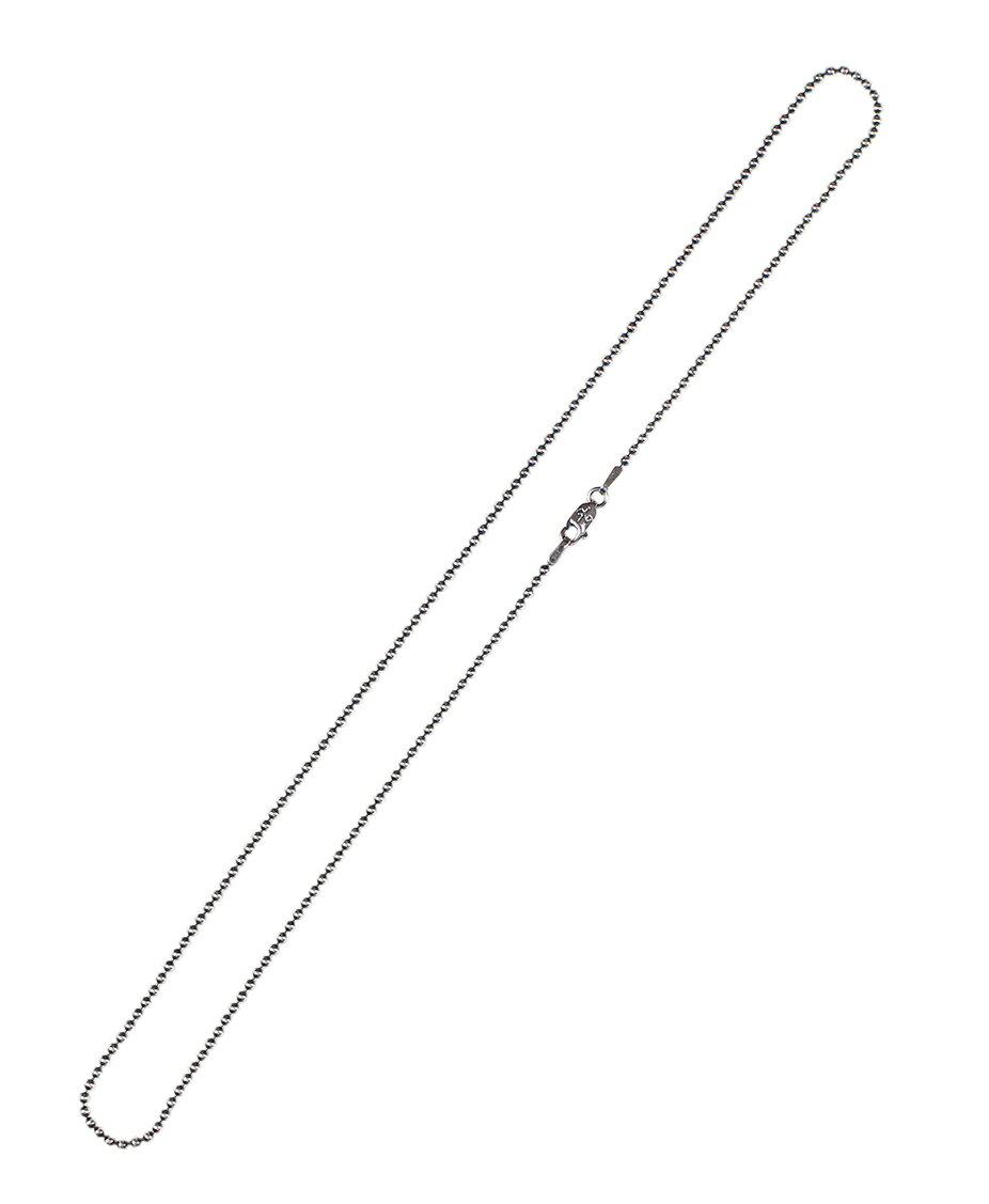 商品情報商品説明galcia -"NC-BA2"-BALL CHAIN NECKLACE・SILVER925サイズ長さ・50cm・55cm　線径・約2mm生産国日本注意事項当店は実店舗と商品の在庫を共有しておりますので在庫情報につきまして誤差が生じる場合がございます。 ご注文頂いた商品がご用意できない場合がございますが、予めご了承ください。galcia [-"NC-BA2"- SILVER 925 size.50cm,55cm] ガルシア 正規販売代理店 日本製 アクセサリー ペンダント ネックレスチェーン 2